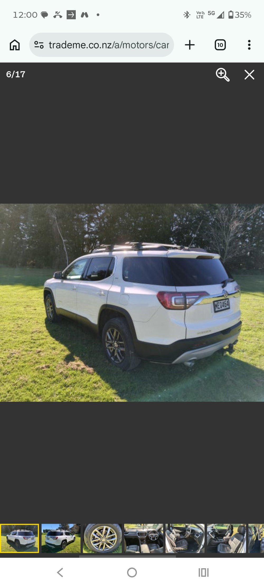 Vehicle transport listing
