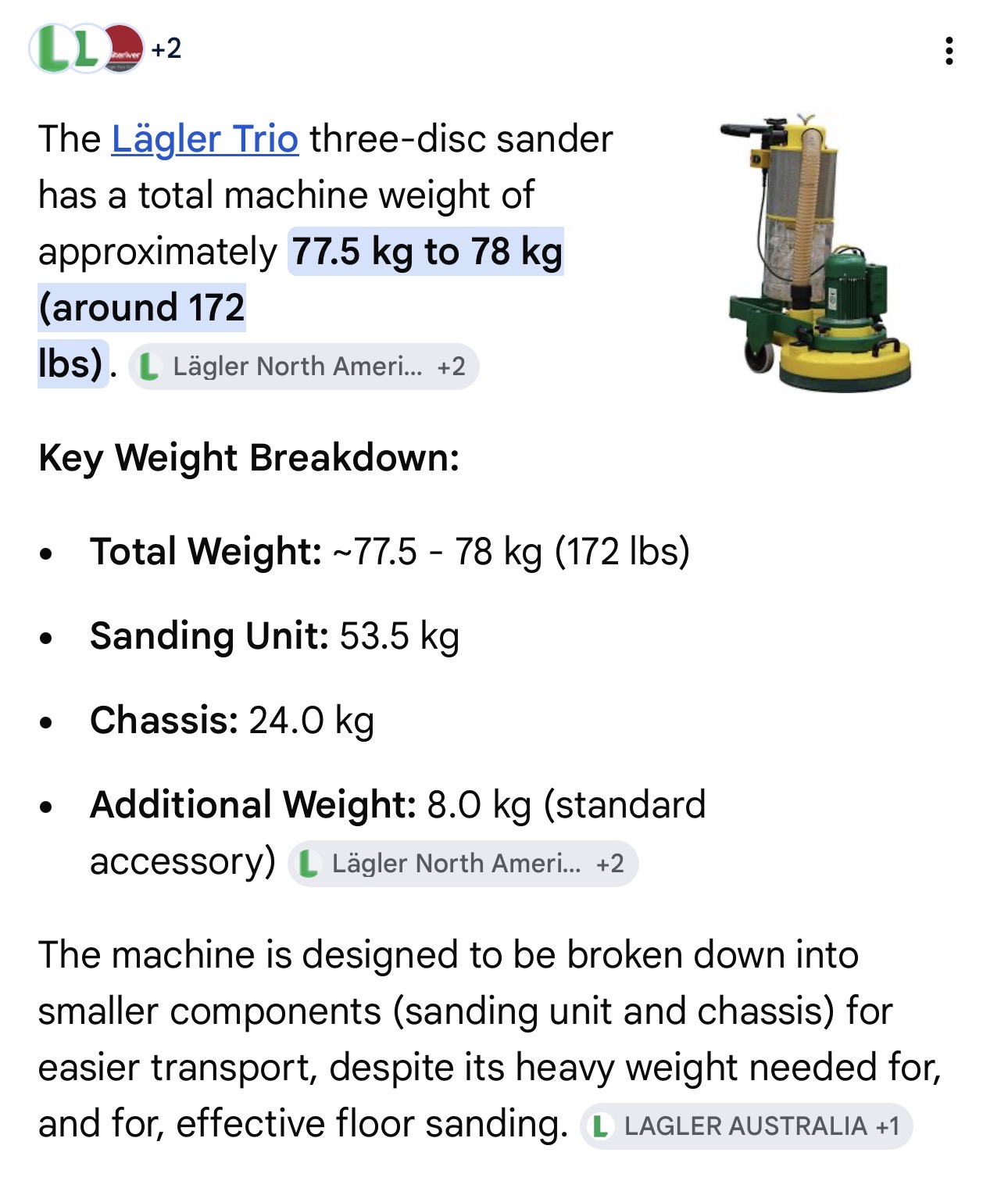 Item delivery listing