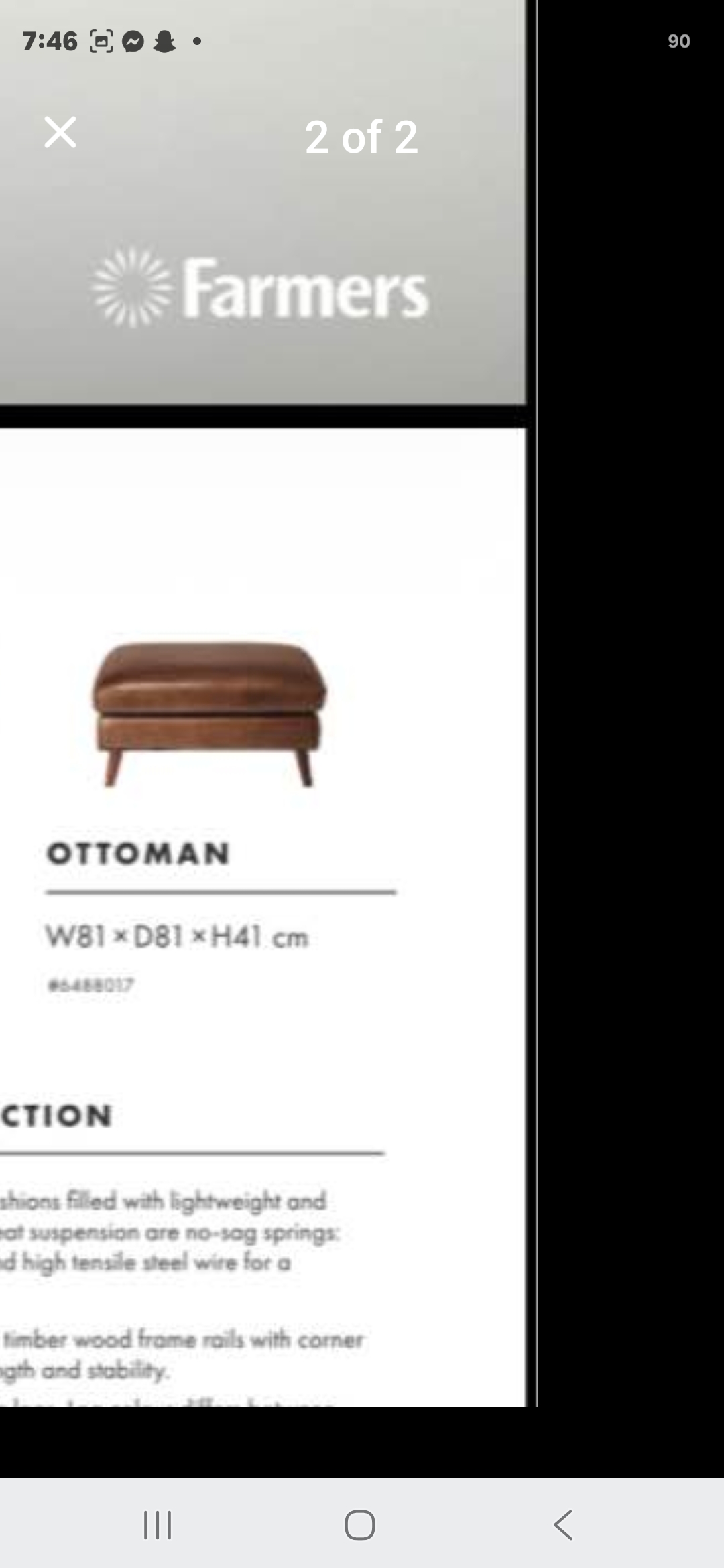 Item delivery listing